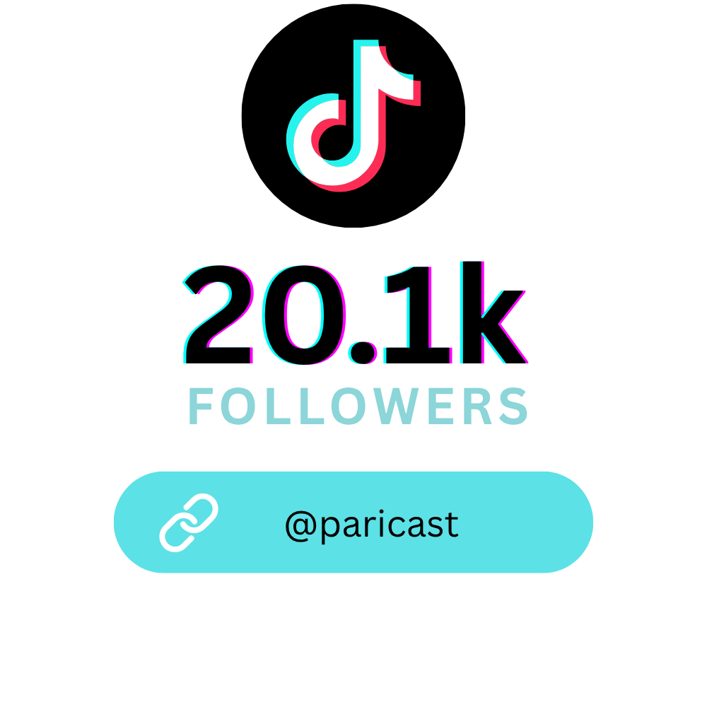 TikTok followers @paricast